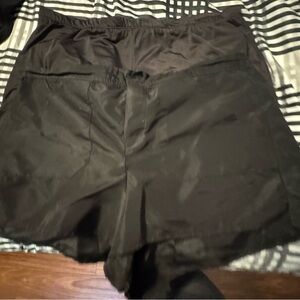 Women's Black Swim Shirts, Set of 2Shorts.